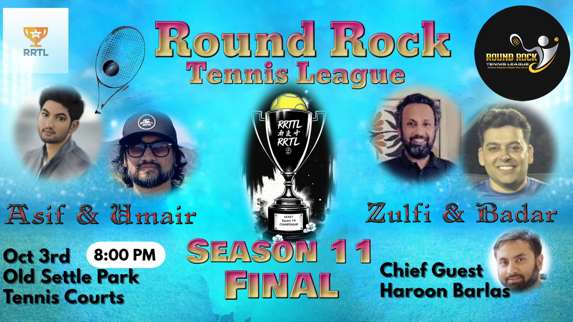 Epic Doubles Final: Zulfi & Badar vs Umair & Asif image